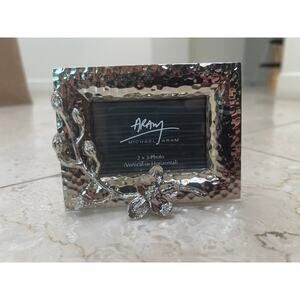 Michael Aram White Orchid 2x3 Photo Frame Brand New